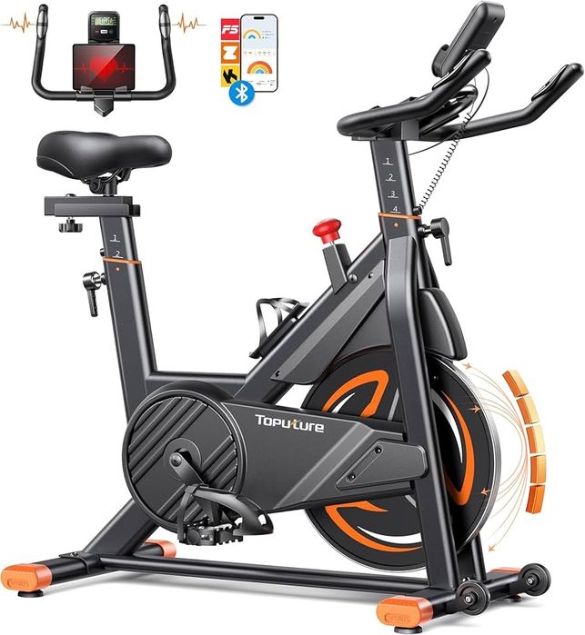 Bicicleta estática Topture