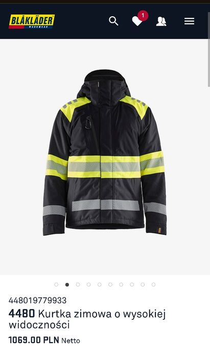 Blaklader 4480 kurtka zimowa