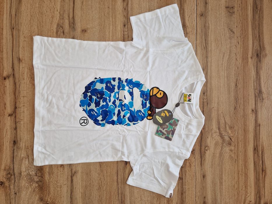 Koszulka Bape baby milo niebieska