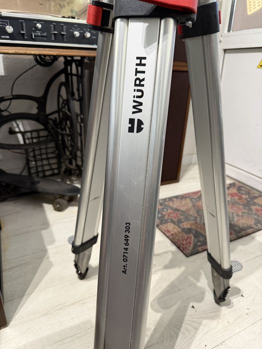 Niwelator laserowy Wurth RL 5-14 + statyw + walizka + Łata jak Nowe