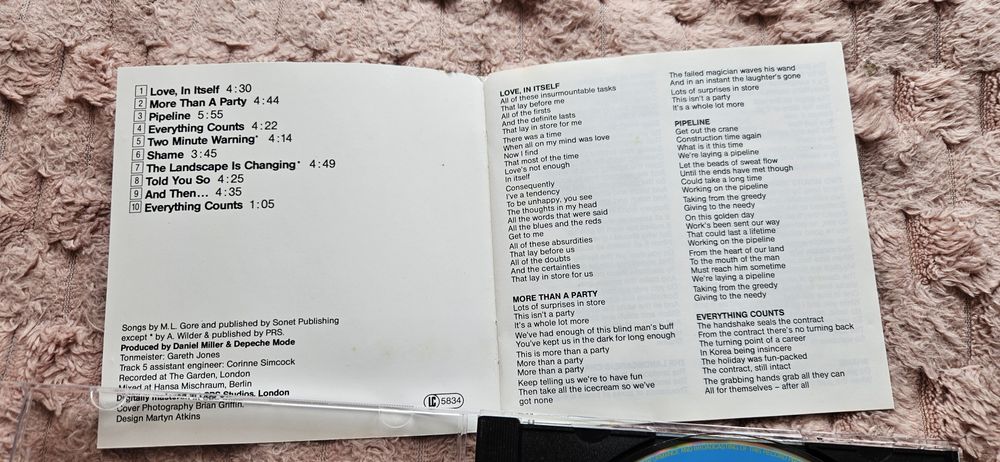 Depeche Mode  - Construction Time Again.
