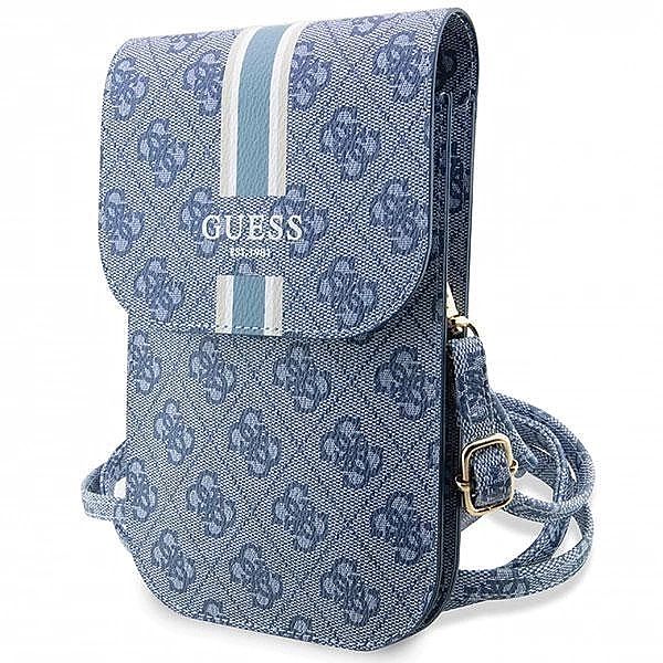 Torebka Guess 4G Stripes - niebieska