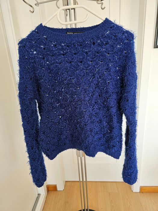 Camisola azul da Bershka, tamanho S