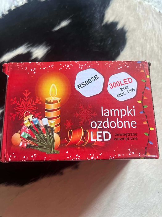 Lampki Świąteczne 300LED