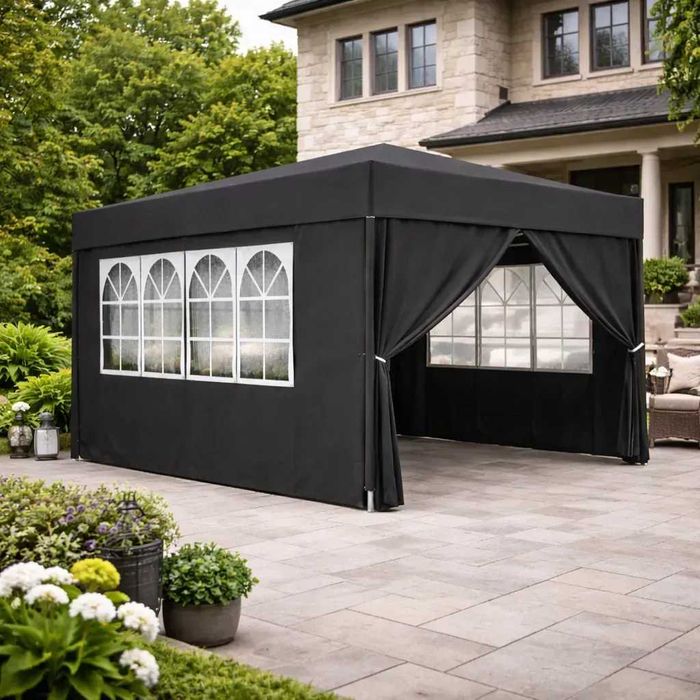 Павильон Gordon 3х3м Польша ГРАФИТ 9м² | Садовая Палатка Акция НОВЕ‼️
