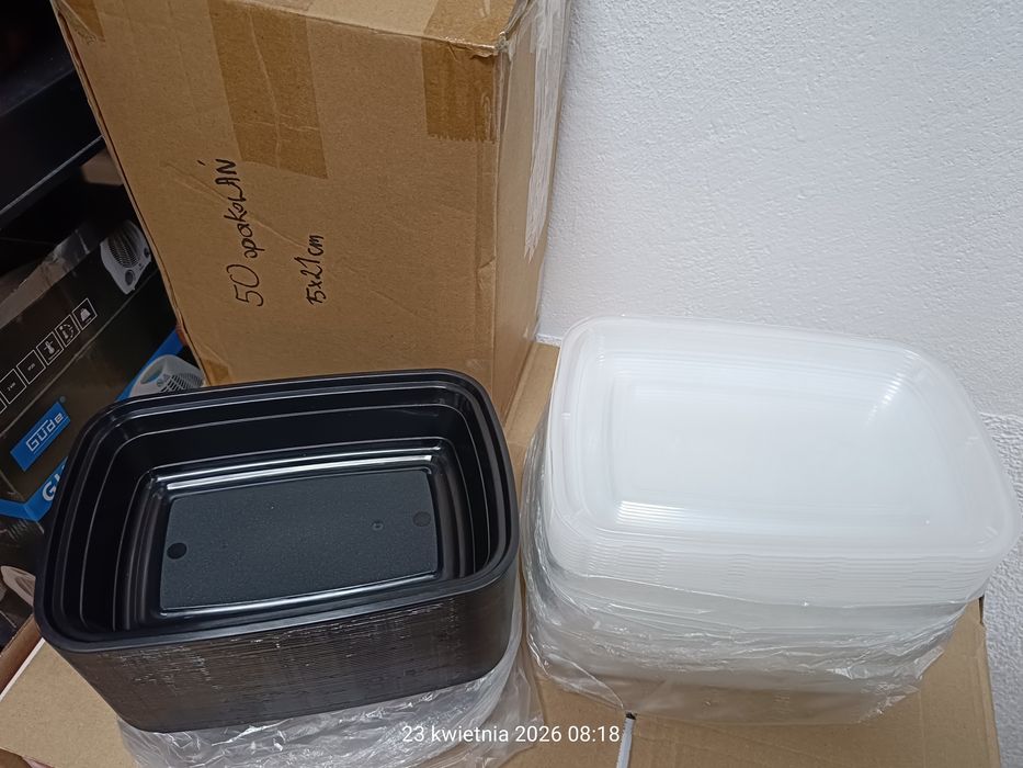 50 Plastikowych Opakowań 15x21 cm