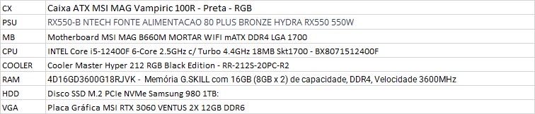 Computador gaming ( negociavel )