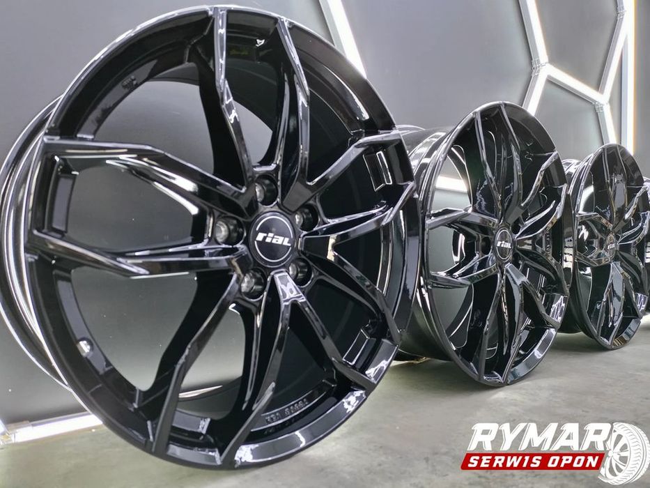 śląsk *nowe* alufelgi rial lucca 8x18 5x112 et39 bmw audi skoda seat