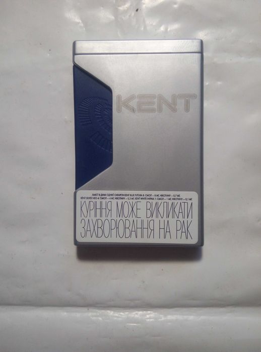 Красивая Зажигалка газовая металлическая Kent новая: 200 грн