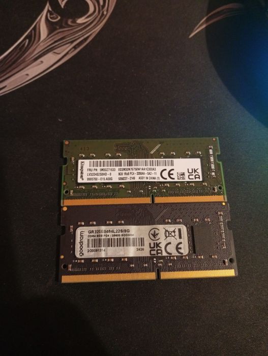 RAM 2x8 DDDR4 3200Mhz dla laptopa