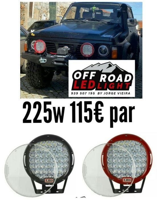 Barra led 7D reta 675w