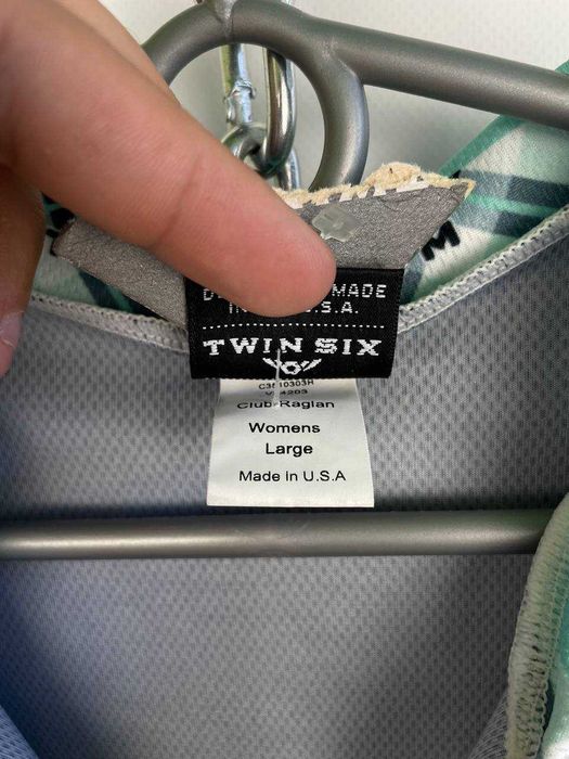 Жіноча спортивна велосипедна футболка , вело джерсі twin six usa