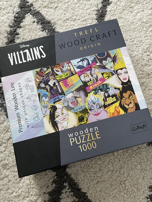 дерев’яний пазл Trefl Wood Craft Origin — Disney Villains