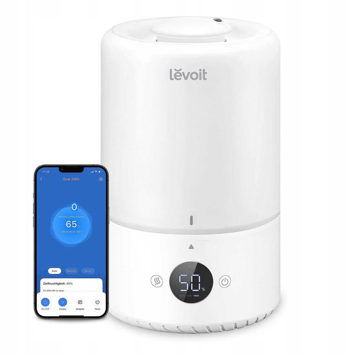 Nawilżacz powietrza Levoit Dual 200S dyfuzor zapachowy 27 m2
