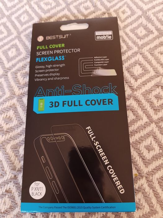 Szkło do iPhone XR/11 full cover
