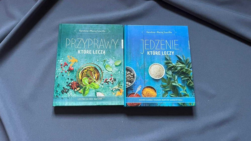 Zestaw „Jedzenie i przyprawy, które leczą” - Karolina i Maciej Szaciłło