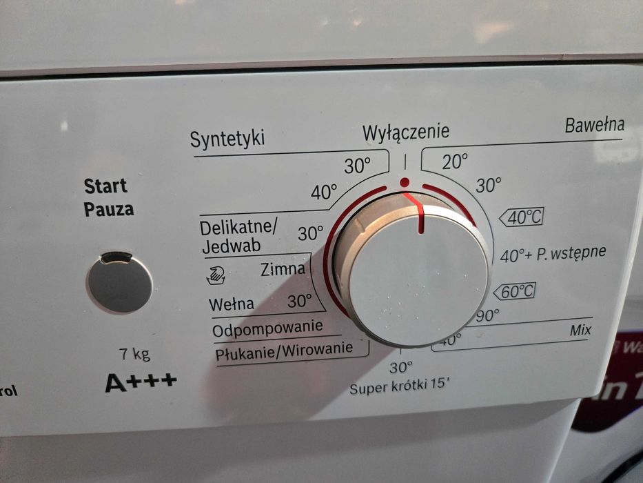 Pralka Bosch Serie 4.Wsad 7 kg.1000 obr.Gwarancja.REZERWACJA.