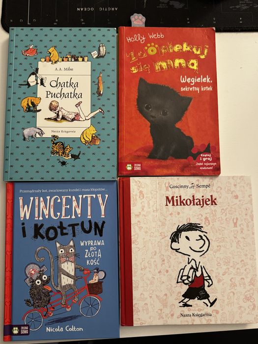 Zestaw książek dla dzieci