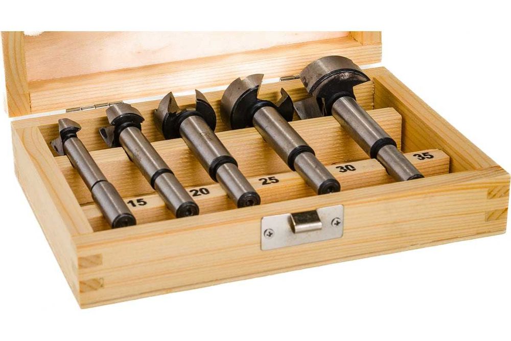 Набір свердл по дереву Milwaukee Forstner 5 шт