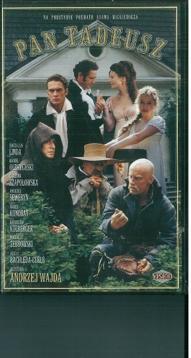 Kaseta VHS Pan Tadeusz Andrzej Wajda Ziębice