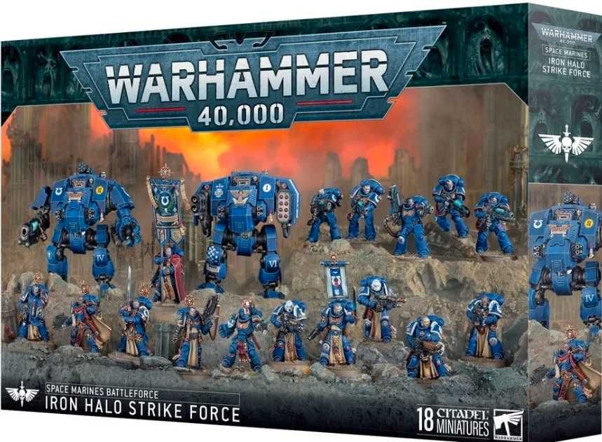 Space Marines - Iron Halo Strike Force Warhammer 40k