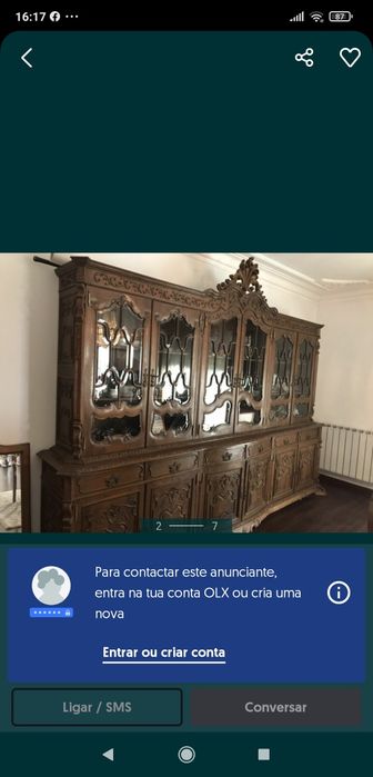 cristaleira de sala de jantar. pela melhor oferta mensagem privada.