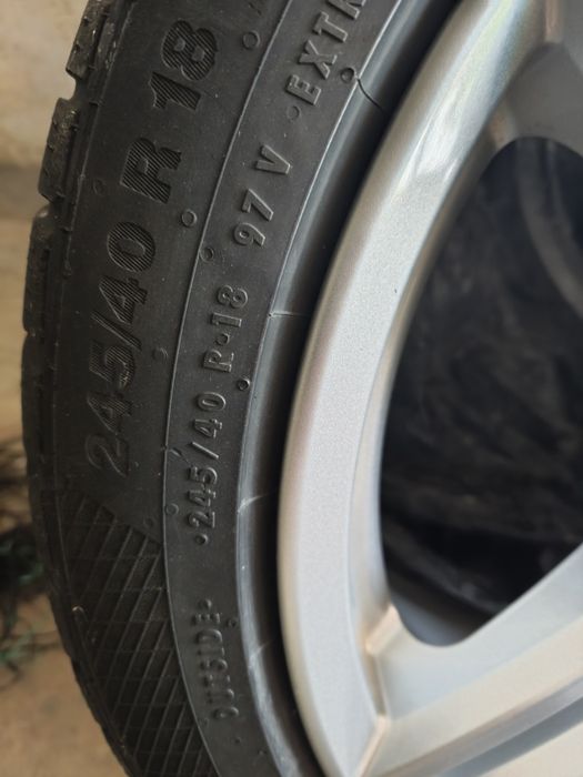 Jantes 18 com pneus Mercedes