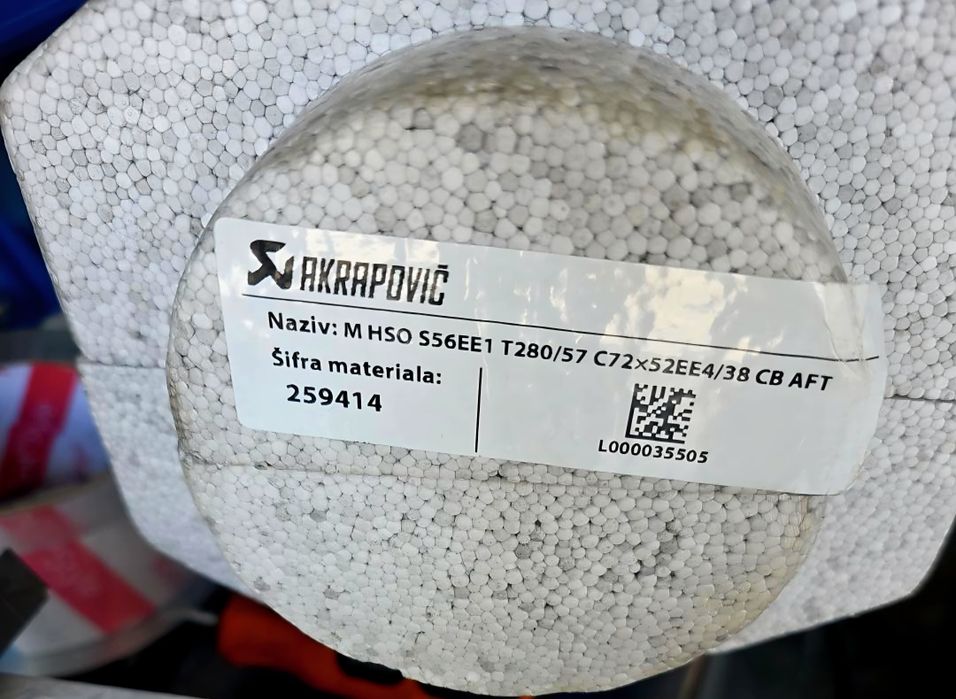 Silenciador Akrapovič para a Honda CB1000R/CB1000RA SC80,+2018 homologação E26 92R-01 8114