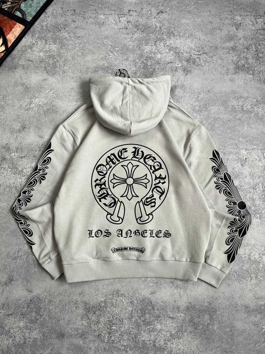 Оверсайз Худі Chrome Hearts | Кофта Хром Хартс (Хром Хардс)