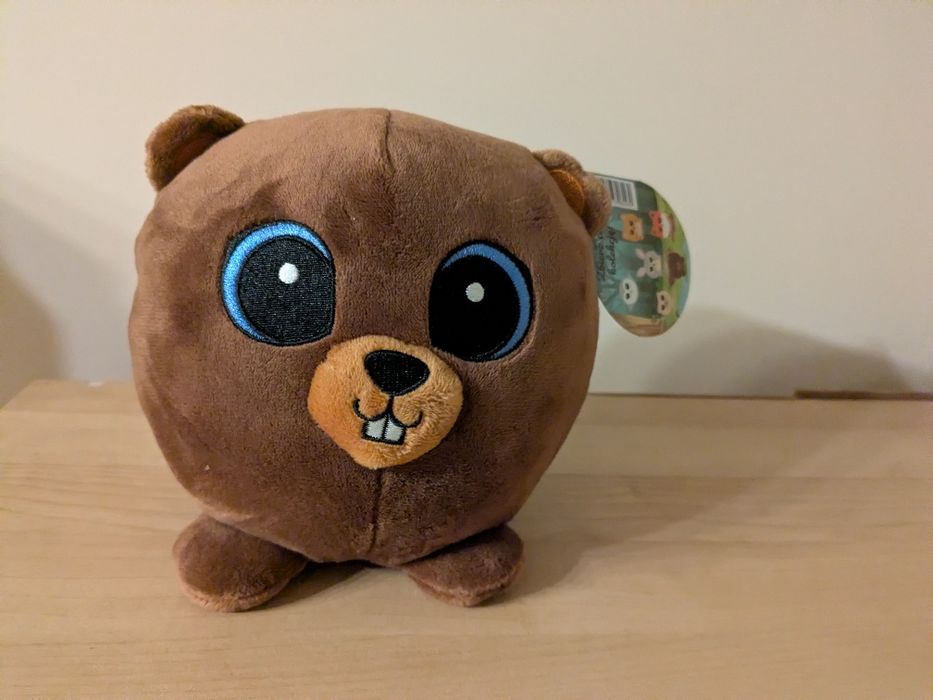 Maskotka bóbr Borys Biedronka