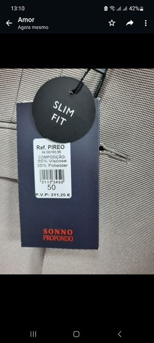 Lindissimo fato de homem 56