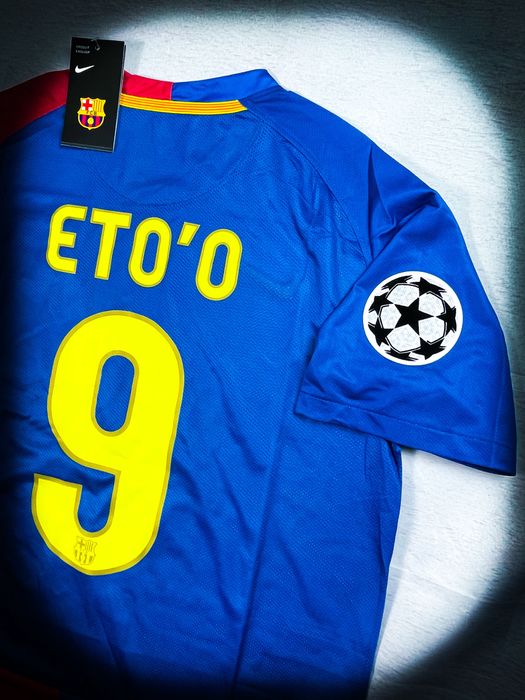 Unikalna T-shirt #9 Eto'o Barcelona Retro Koszulka Sezonu 08/09
