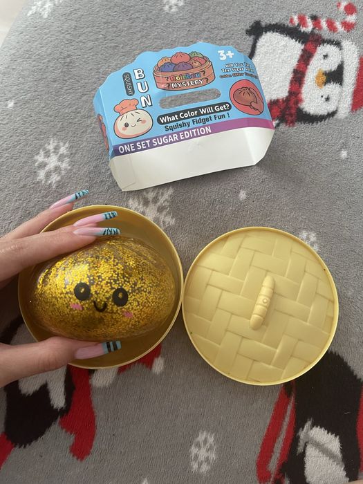 złoty dumpling squishy