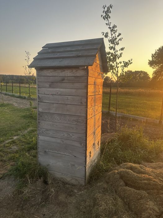Wychodek, Używany, Budowa, Siedlce