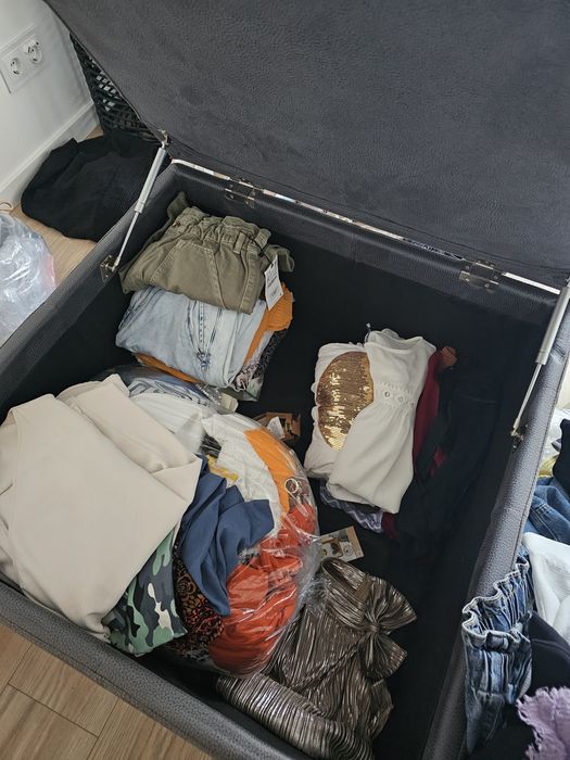 Puff com arrumação 80X40 Loja do Gato Preto