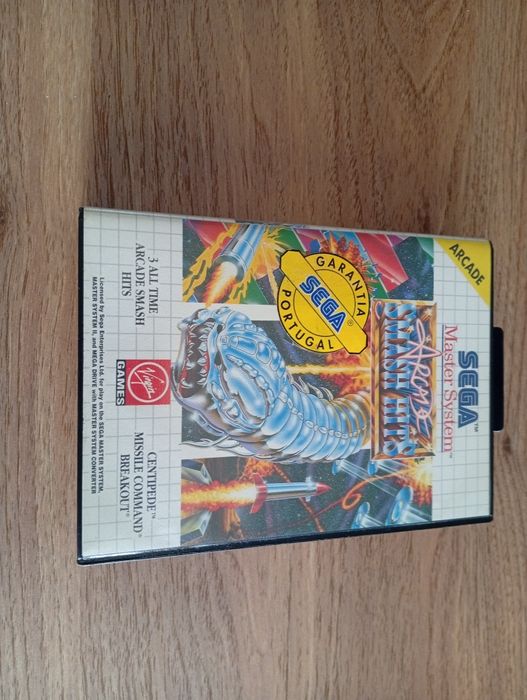Arcade Smash Hits Sega Master System Completo