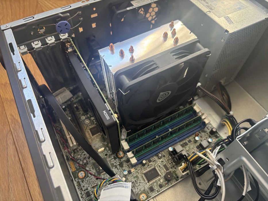 Zestaw komp. i7 4x3,5GHz, RAM 32GB, SSD, GF Quadro M2000 4GB + 27"