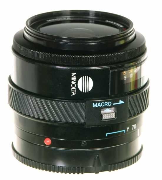 Obiektywy Minolta AF Zoom 35-70mm i Minolta/Sony AF 100-200