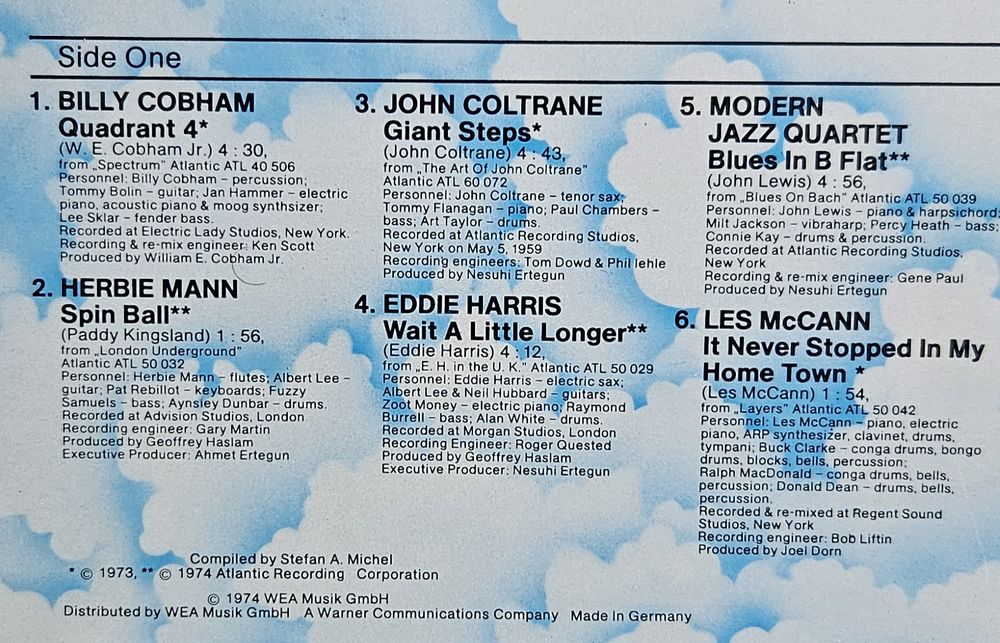 Various - Atlantic Jazz - Express (1974) winyl Super stan!!!