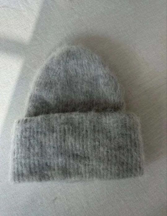 czapka beanie z wełną z alpaki