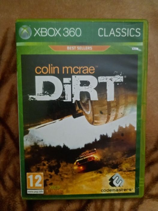Colin McRae Dirt plus Crysis 2 gry na XBOX 360