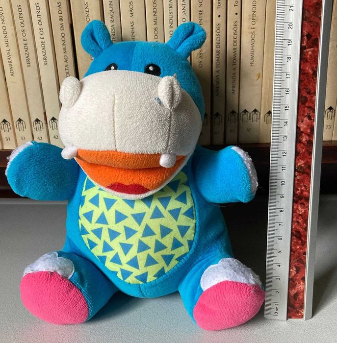 Brinquedo Peluche Hipopótamo