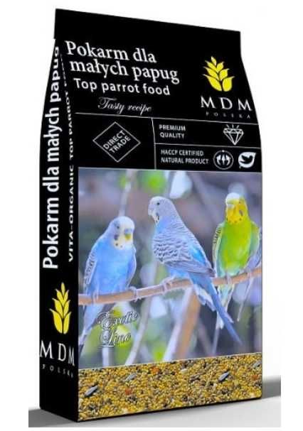Papuga / Papużka falista VITA-ORGANIC 10kg MDM