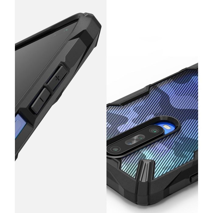 Etui Ringke do Poco X2 Fusion-X Moro Black