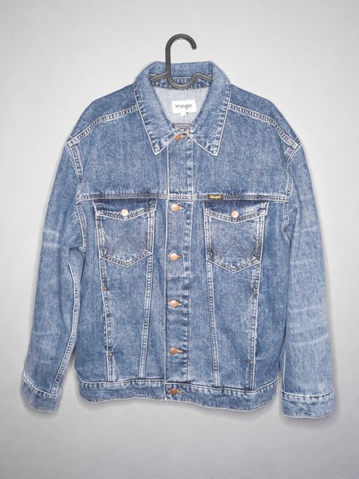 Kurtka jeansowa Wrangler Anti Fit Jacket - Niebiesk blue eyes blue - S