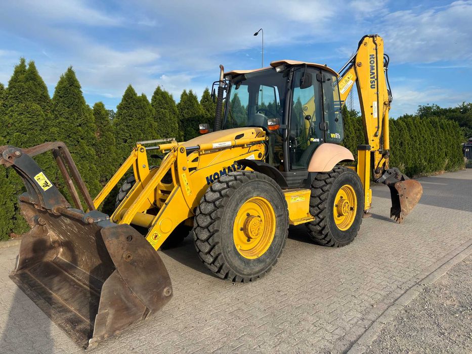 koparko ładowarka,KOMATSU WB 97S5,2016r