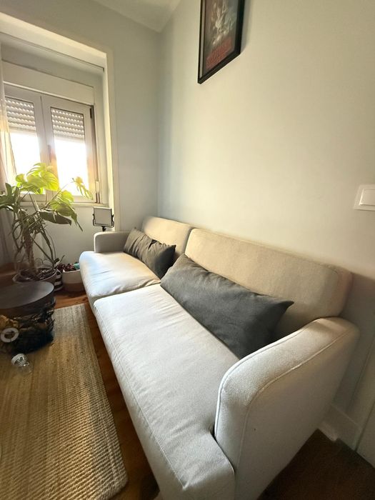 Sofá Click Clac 3 lugares