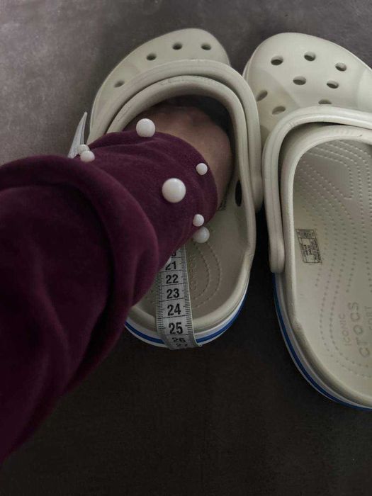 Уцінка! Жіночі Crocs Bayaband Stucco 37-38 розмір 24см стопа