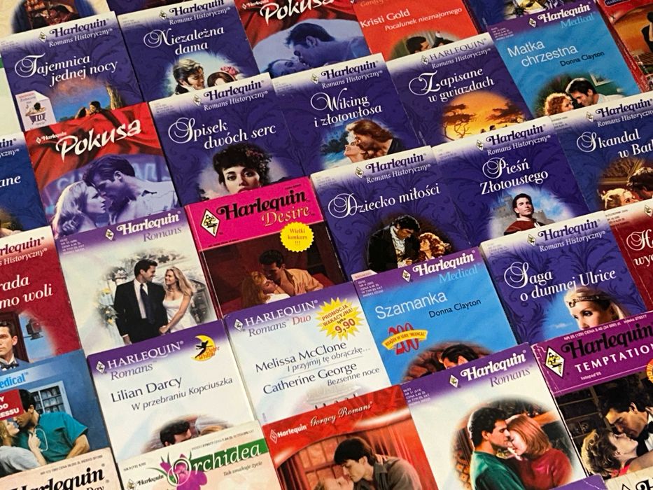Zestaw książek HARLEQUIN Romance
