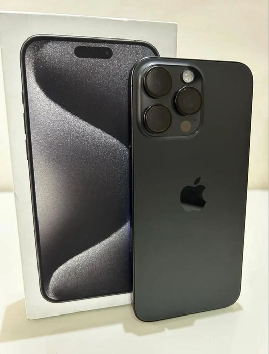 Продам iPhone 15 pro MAX 256 gb Black Titanium